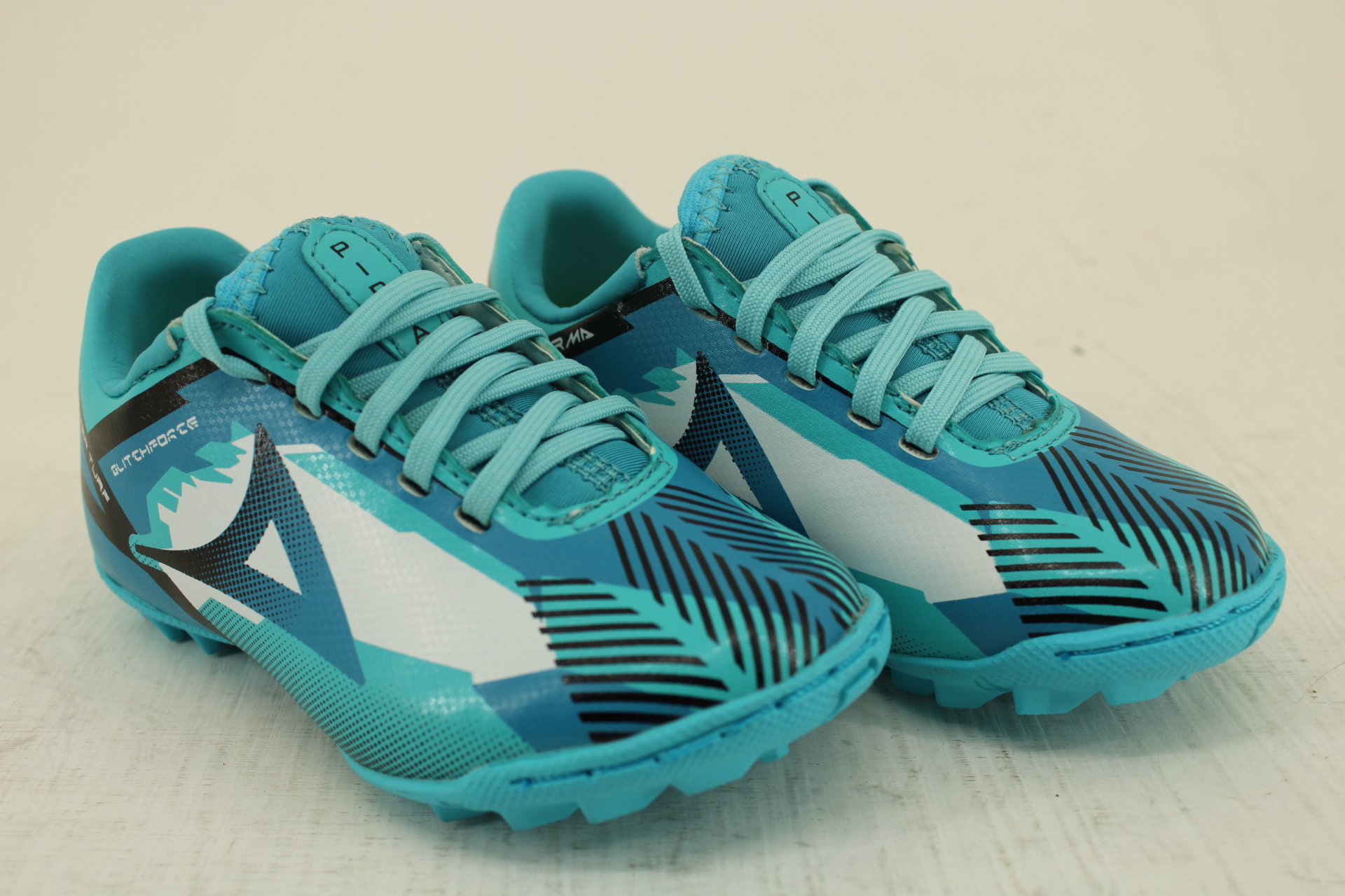 Tenis Pirma Brasil Turf Fútbol Rápido para Niños Estilo 3059 Color Azúl Envío Gratis