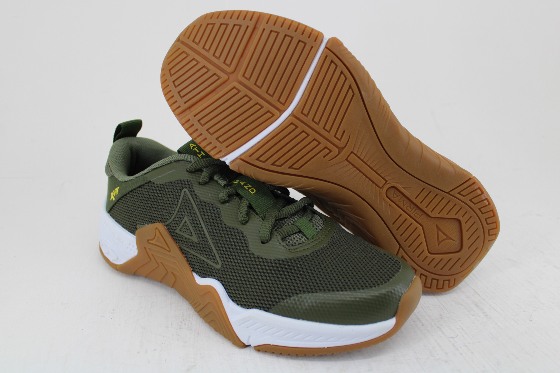 Tenis Pirma Brasil Cross-Trainning juvenil Estilo 1313 Olivo Envío Gratis - Imagen 5