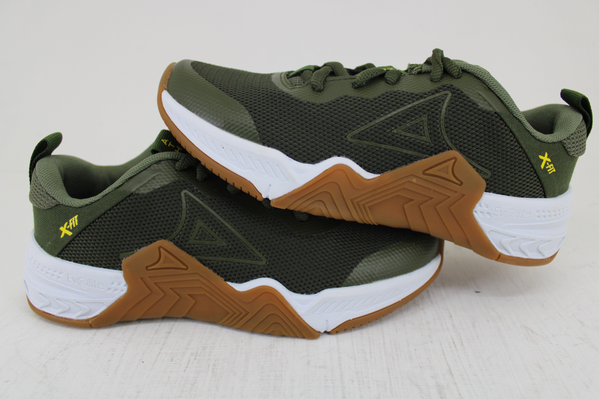 Tenis Pirma Brasil Cross-Trainning juvenil Estilo 1313 Olivo Envío Gratis - Imagen 2