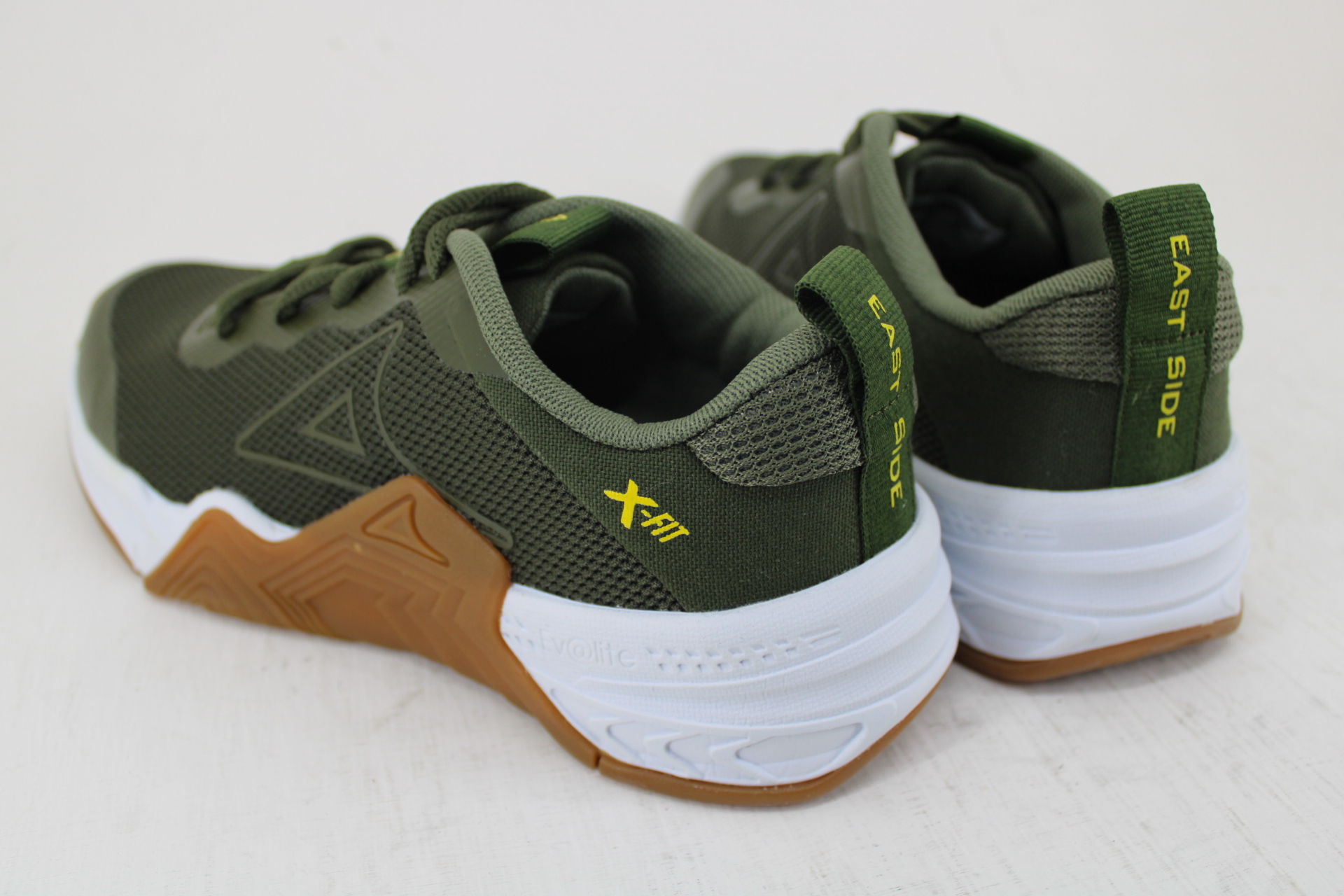 Tenis Pirma Brasil Cross-Trainning juvenil Estilo 1313 Olivo Envío Gratis - Imagen 4