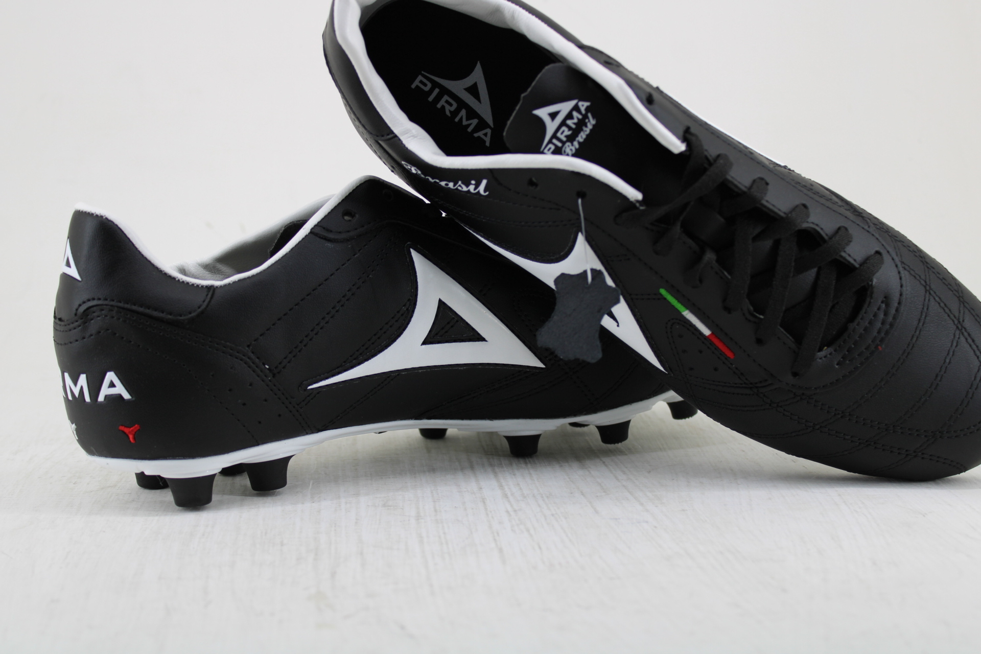 tenis-pirma-brasil-estilo-501Negro Blanco-futbol Soccer Envío Gratis - Imagen 6