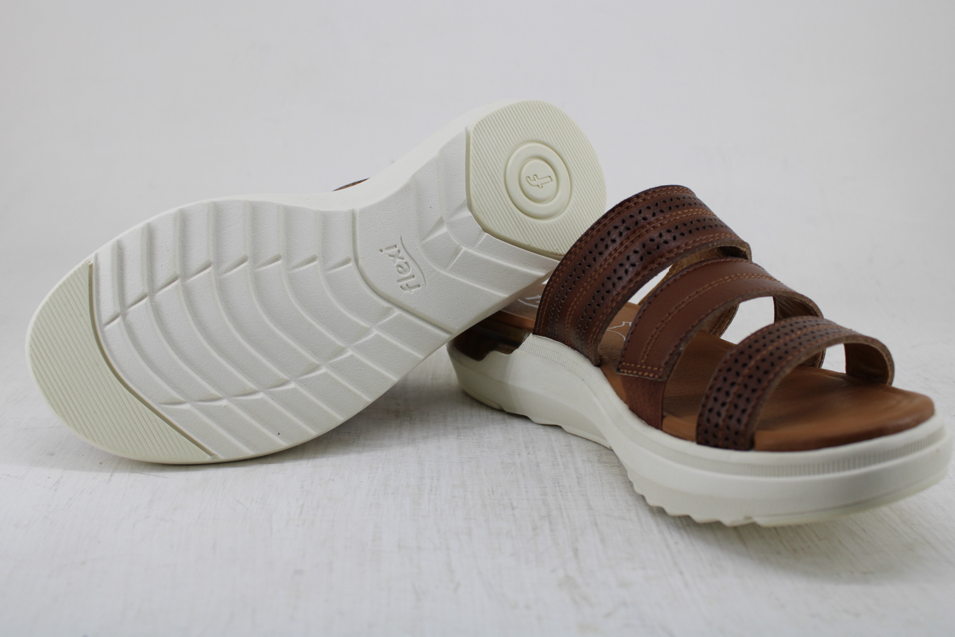 Sandalia de Confort para Mujer Estilo 129404 Tan (café) Envío Gratis - Imagen 6