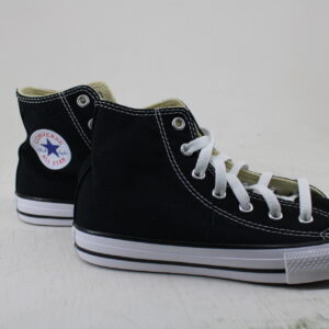 Tenis Converse Chuck Taylor All Star Negros en Bota de Lona Unisex Envío Gratis