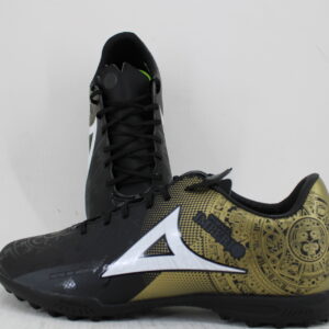 Tenis Pirma Fútbol Rápido Multitaco Imperio Azteca 3067 Negro-oro Envío Gratis