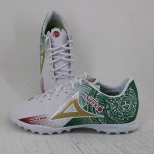 Tenis Pirma Fútbol Rápido Multitaco Imperio Azteca 3067 Verde-Blanco-Rojo Envío Gratis