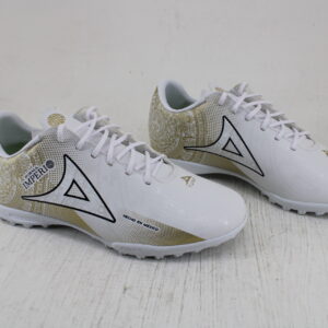 Tenis Pirma Fútbol Rápido Multitaco Imperio Azteca 3067 Blanco-oro Envío Gratis