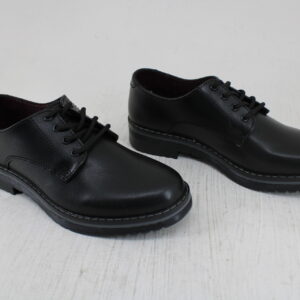 Yuyin Zapato Escolar Piel de Agujetas Greenlove para Niña 93120 Negro Envío Gratis
