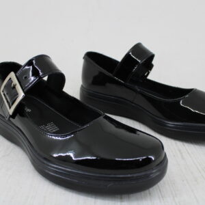 Zapato Escolar Yuyin Choclo Charol para Niña Modelo 95173 del 22 al 26 Envío Gratis