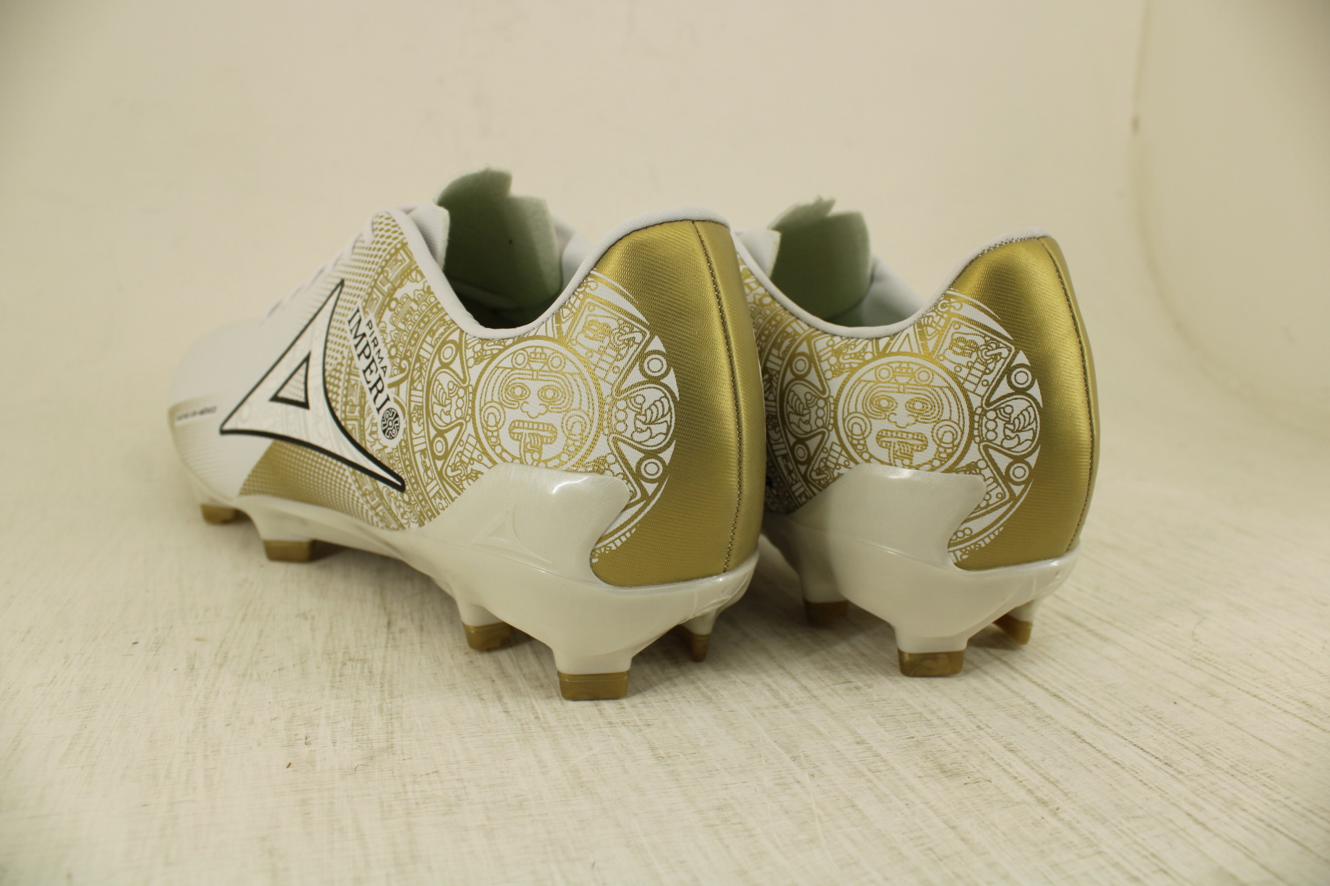 Tenis Pirma Futbol JR Soccer 3066 Blanco Dorado Edición Mundial 25 al 30 Envío Gratis - Imagen 2