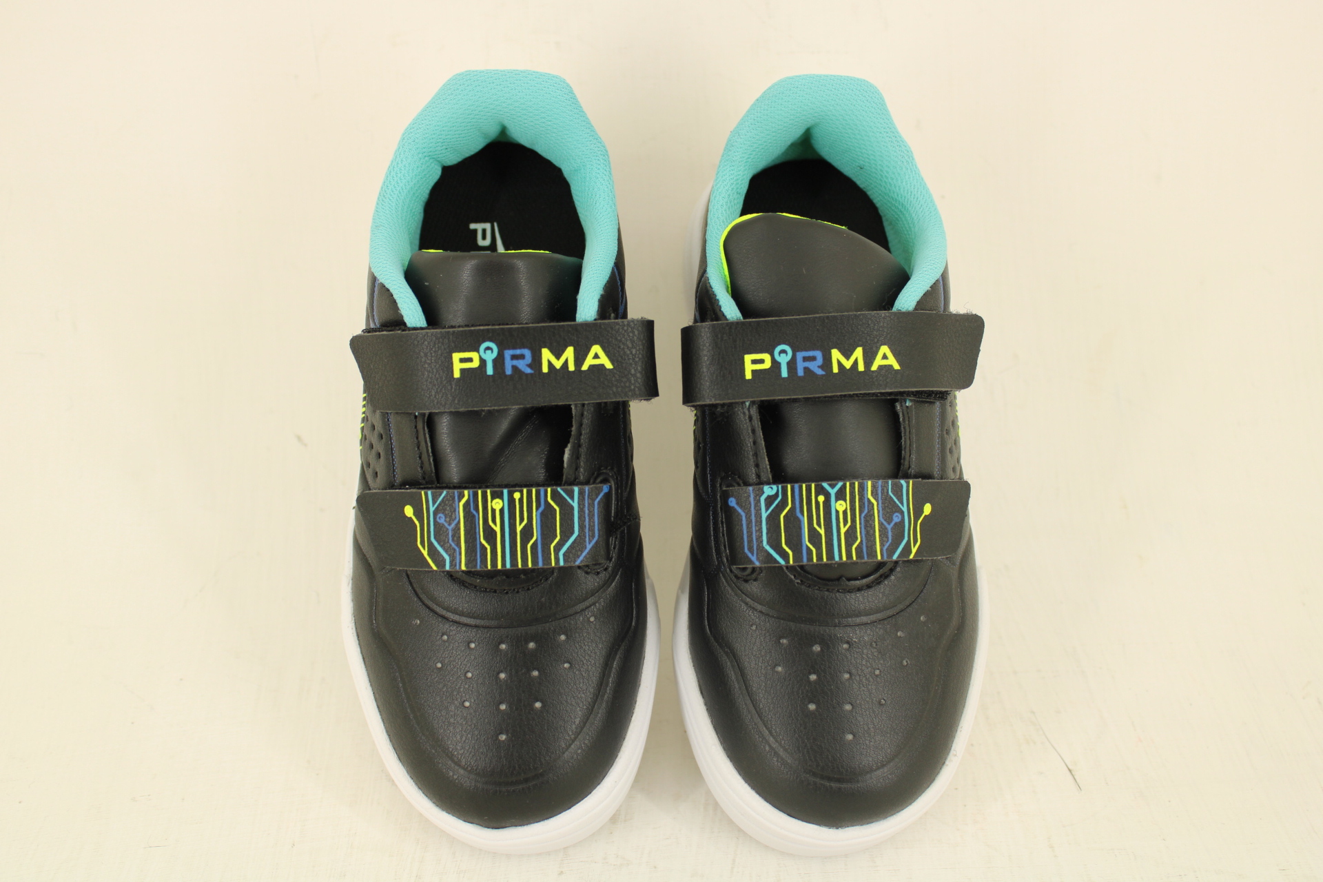Tenis Pirma Sneakers Flower 5534 del 18 al 21.5 Negro Blanco Envío Gratis - Imagen 4
