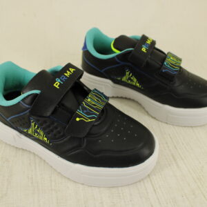 Tenis Pirma Sneakers Flower 5534 del 18 al 21.5 Negro Blanco Envío Gratis