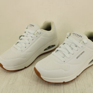 Tenis Skechers Los Angeles Street Uno 52458WHT Blanco del 25 al 30 Envío Gratis