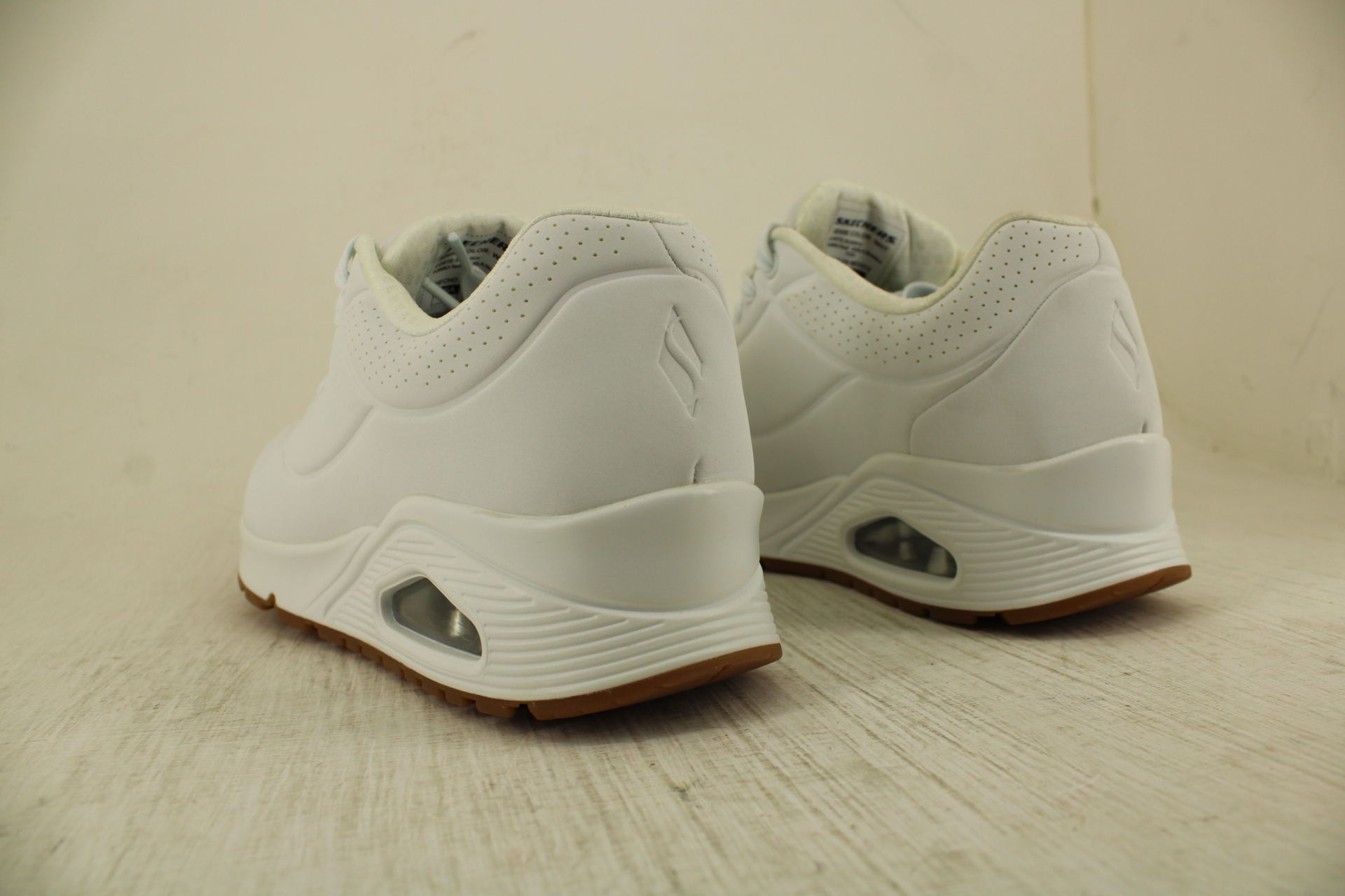 Tenis Skechers Los Angeles Street Uno 52458WHT Blanco del 25 al 30 Envío Gratis - Imagen 2