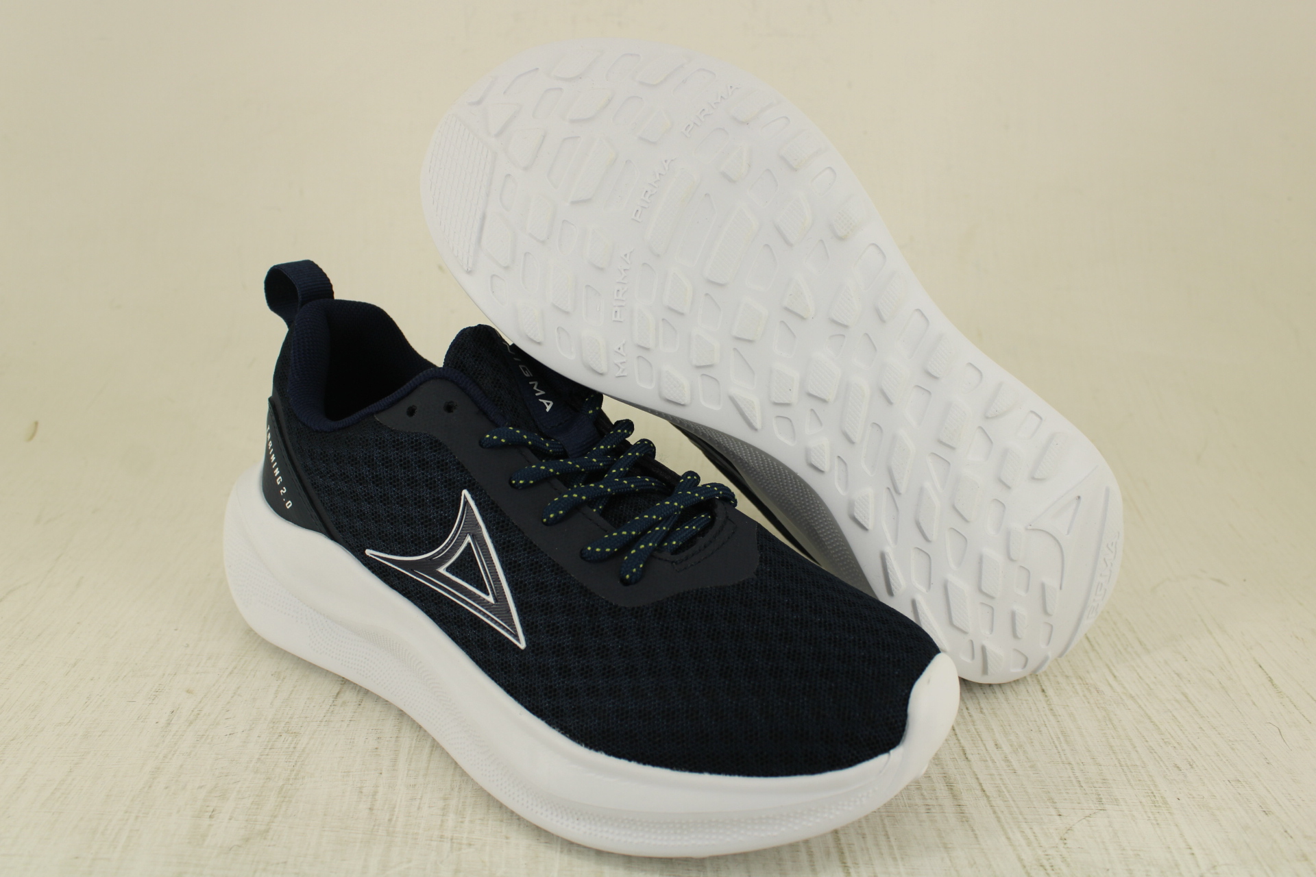 Tenis Pirma Training Caballero Estilo 8015 Azúl Marino Blanco del 25 al 30 Envío Gratis - Imagen 5