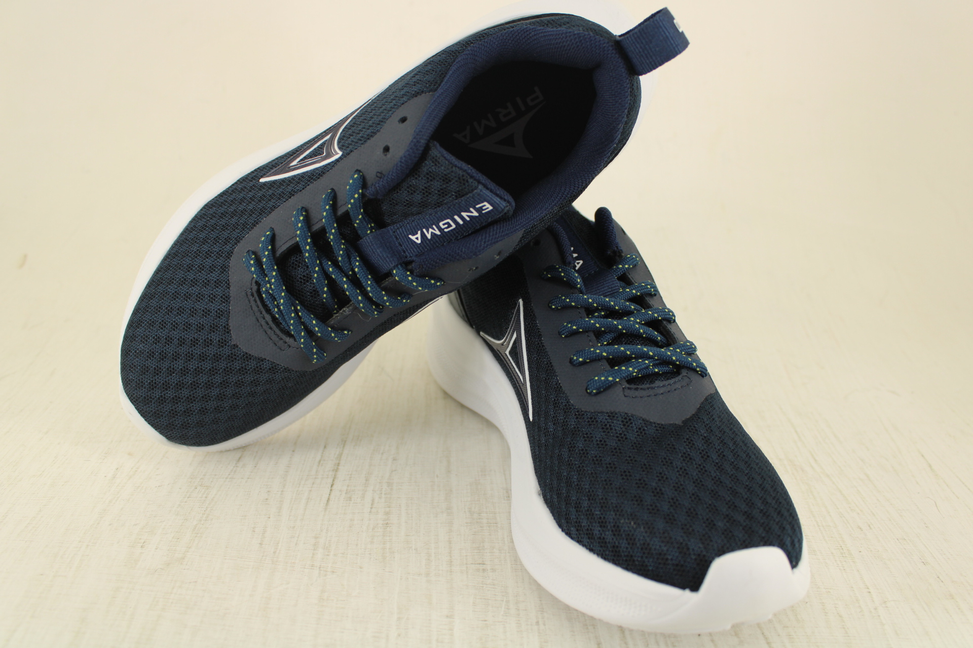 Tenis Pirma Training Caballero Estilo 8015 Azúl Marino Blanco del 25 al 30 Envío Gratis - Imagen 3