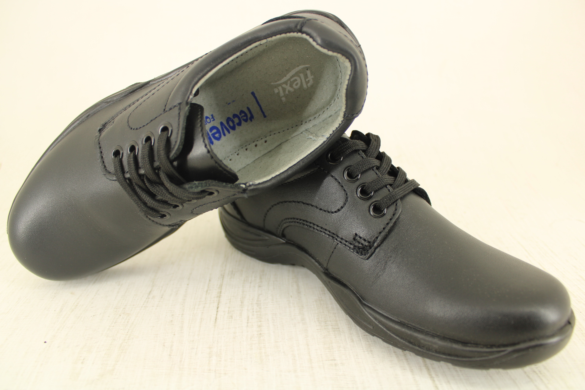 Derby Escolar Flexi para Niño con Amarre Frontal Estilo 59916 Negro del 21.5 al 25 Envío Gratis - Imagen 3