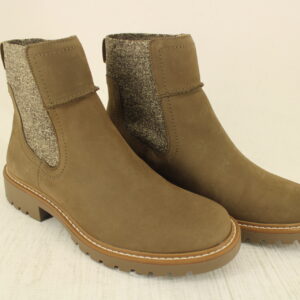 Botín Chelsea Flexi para Mujer Estilo 37825 Taupe del 22 al 26 Envío Gratis