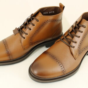 Bota Chelsea Café Hombre Mariscal 7616 Piel Agujetas Casual del 25 al 30 Envío Gratis
