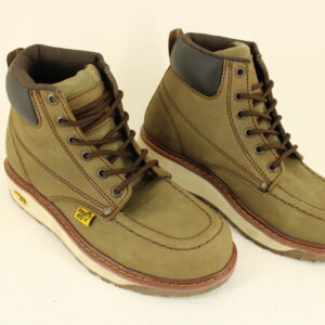 Botas PMA Nobuck Musgo Waves Café Marfil estilo 3537 del 25 al 30 Envío Gratis