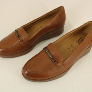 Flats casual para Mujer Estilo130492 Café del 22 al 26 Envío Gratis